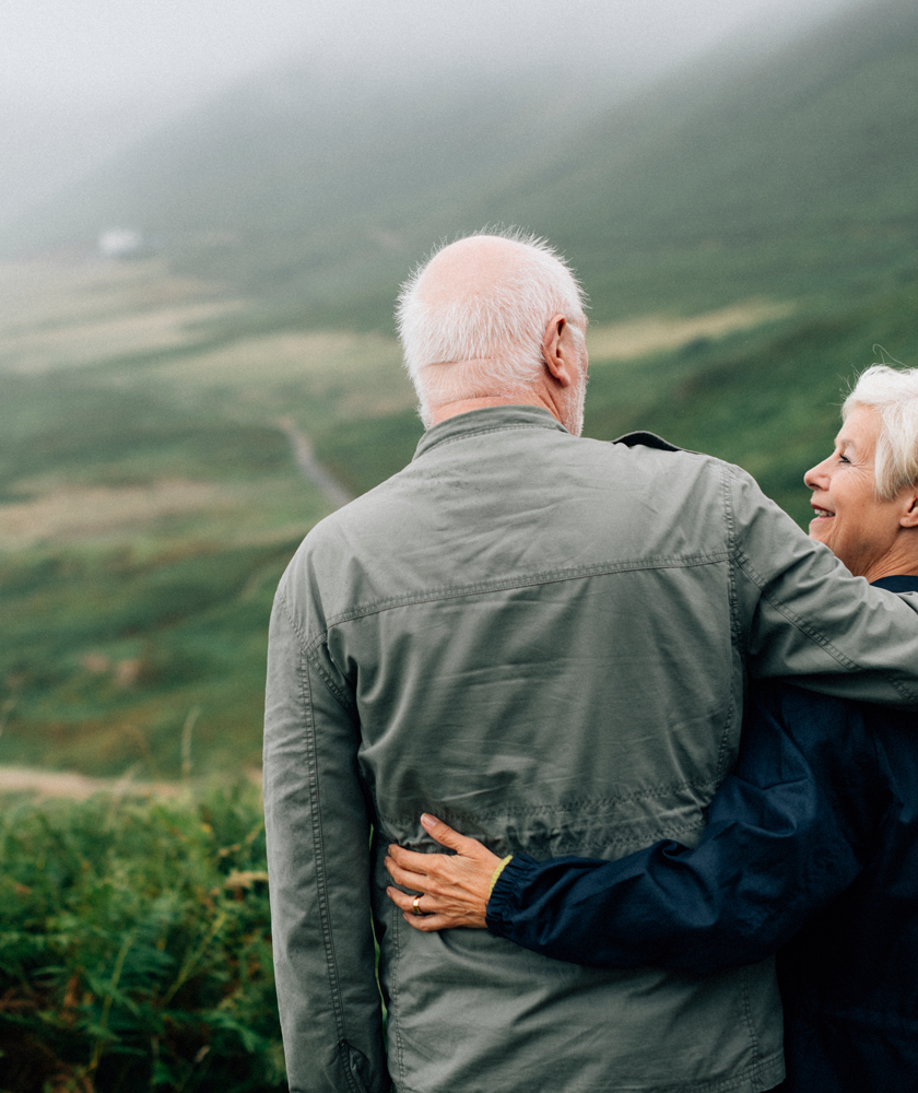 happy-senior-couple-enjoying-breathtaking-view